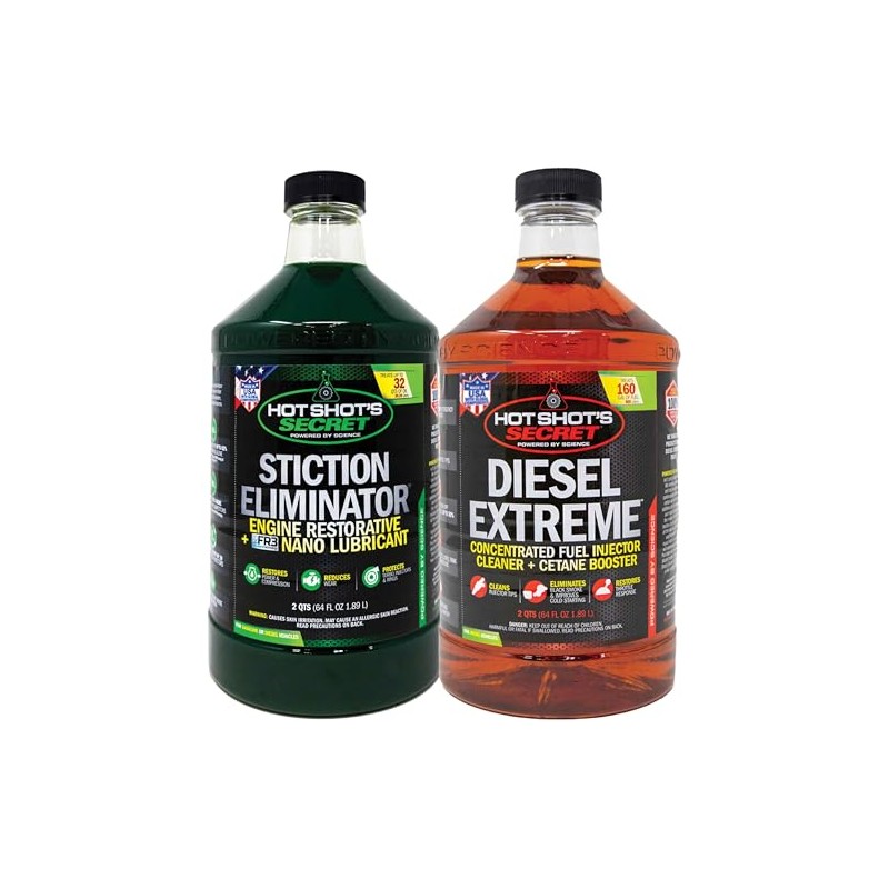 Hot Shot's Secret Diesel Duo - Stiction Eliminator and Diesel