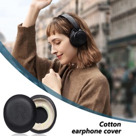 Almohadillas para Auriculares montadas en la Cabeza, Black