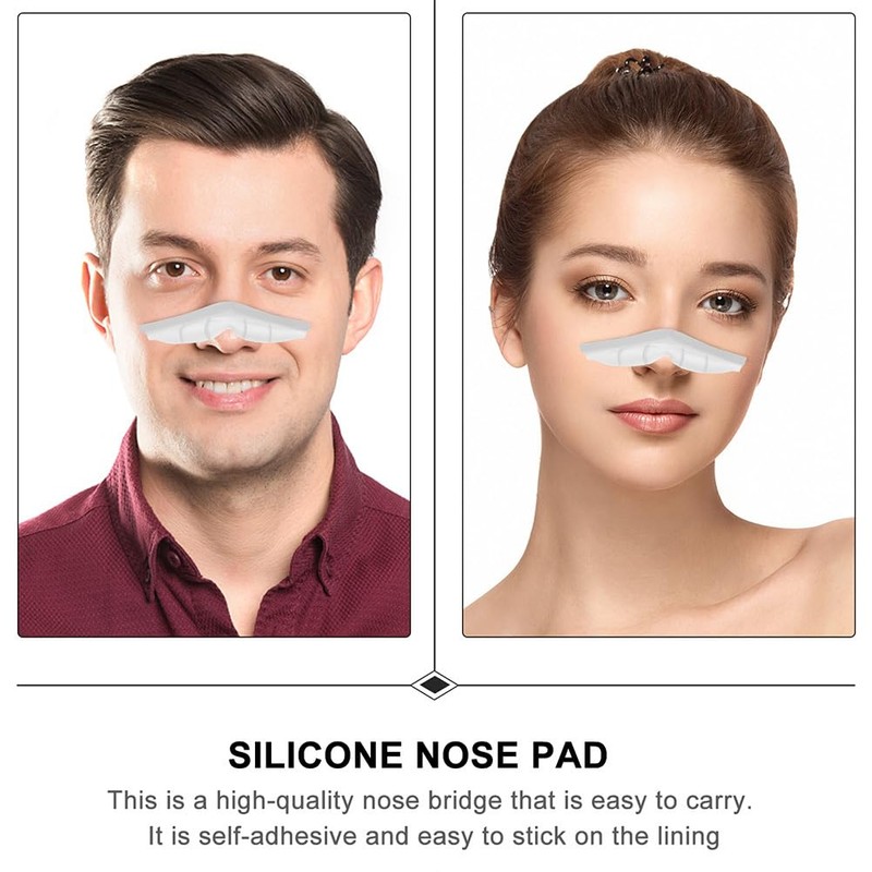 Nose Bridge Pads Silicone Protection Strip Seal Nose Cushion Face