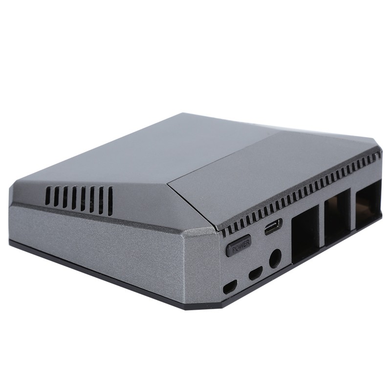 For Raspberry Pi 4B Case Mini Computer Aluminum Alloy Shell