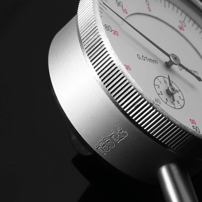 UEETEK Mechanical Dial Indicator Probe Display Dial Test Measuring Range