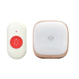 RuiJOTWAT 1Pc Wireless Caregiver Pager, Elderly Alarm Call Button, Personal Emergency Button Alarm For Elderly/Family/Patients