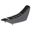 Enjoy Mfg 2002-2022 Kawasaki KLX 110 gripper seat cover GREY/BLACK/GRE