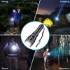 Super Bright Rechargeable Flashlight 1200000 High Lumens,Led Powerful Flashlights with