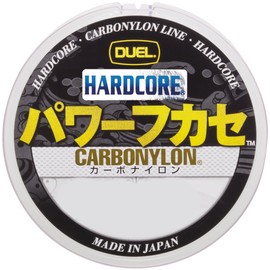 Duel HARDCORE H3370-MG Carbon Nylon Line, No. 2, Power Fukase, 492.2 ft (150 m), MG, Milky Green, Beach Fishing