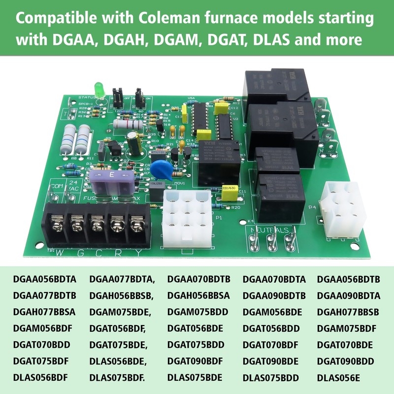 S1-7990-319P Furnace Control Circuit Board Replacement ICM2801 7990-319P