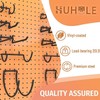 HUHOLE Pegboard Drill Holder, Peg Board Utility Hooks, 10 Pack