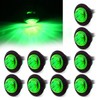 FXC 10x 3/4" Round LED Clearence Light Front Rear Side