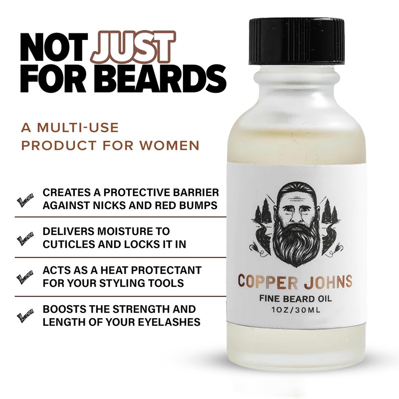 Copper Johns Barbershop Beard Oil