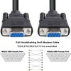 DTECH DB9 RS232 Series Cable Female to Female Zero Modem