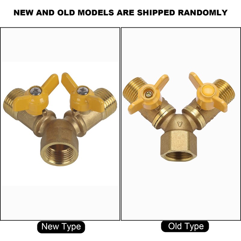 Fdit Conector Doble de Grifo de Adaptador de Manguera de