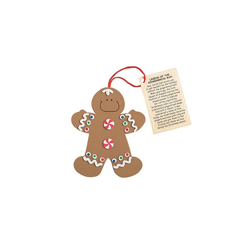 Legend of The Gingerbread Man Ornament Craft Kit - Crafts