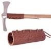 Leather Axe Collar Guard, Axe Handle Wraps Covers for Gardening