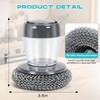 Comfort Grip Soap Dispensing Kitchen Scrub, 2026 Soap Dispenser Cleaning,