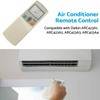 ALL IN RED BOX Air Conditioner Remote Control Replacement Suitable