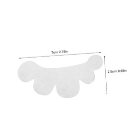 Beavorty 50 Pairs Of Eyelash Extension Isolation Pads: Flower Shape Non-woven Under Eye Patches For Lash Grafting - Soft Comfortable Beauty Tools