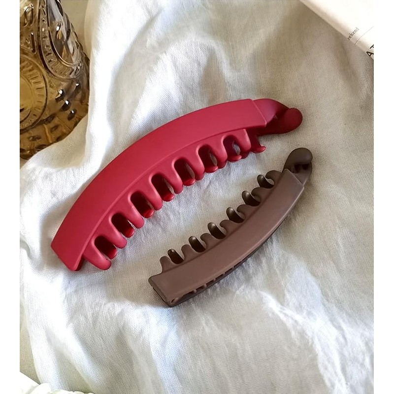 Nakanoya AMBV4 Banana Clip, Plastic, Resin, Spring Closure, Spring Included,