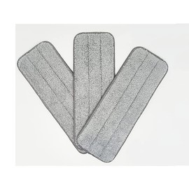 ANCLLO 3 x Mikrofaser-Ersatz-Mopp-Tücher, waschbar, Ersatz-Wischtuch für das Komfort-Mopp Wischsystem, wiederverwendbar, für feuchte oder trockene Böden, für Komfort-Mopp Kompakt, Smart und XL.