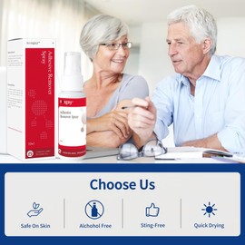 nosgay Adhesive Remover Spray for Skin Care No Sting Adhesive Remover for Ostomy Patients Sensitive Skin Bandage Removal 1 fl oz/Bottle (3 Bottles)