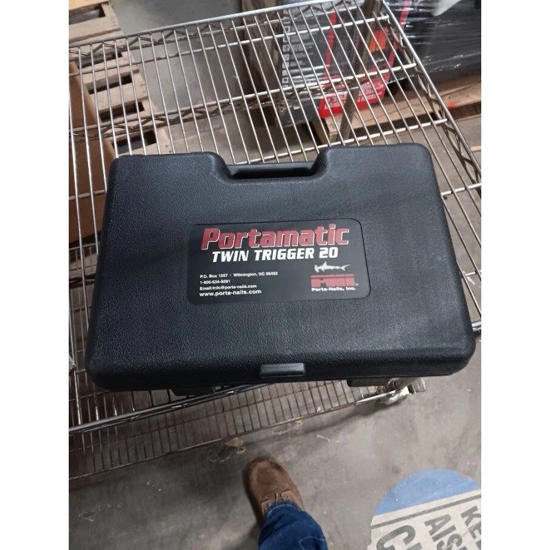 Arrow PORTAMATICV 475 TWIN TRIGGER 20 THIN FLOORING STAPLER