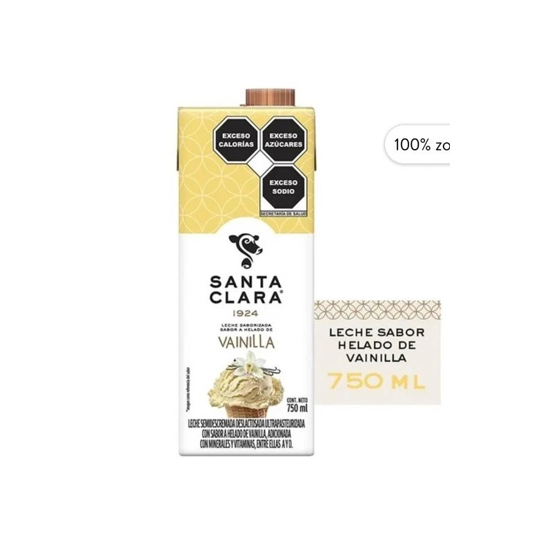 Santa Clara 3 Pack Leche Santa Clara sabor helado de