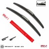 2MPLASTIC Front and Rear Windshield Wiper Blade For Jeep COMPASS