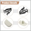 RATCHROLL 2 Set Beige Iron Sun Visor Cap Clip Clip