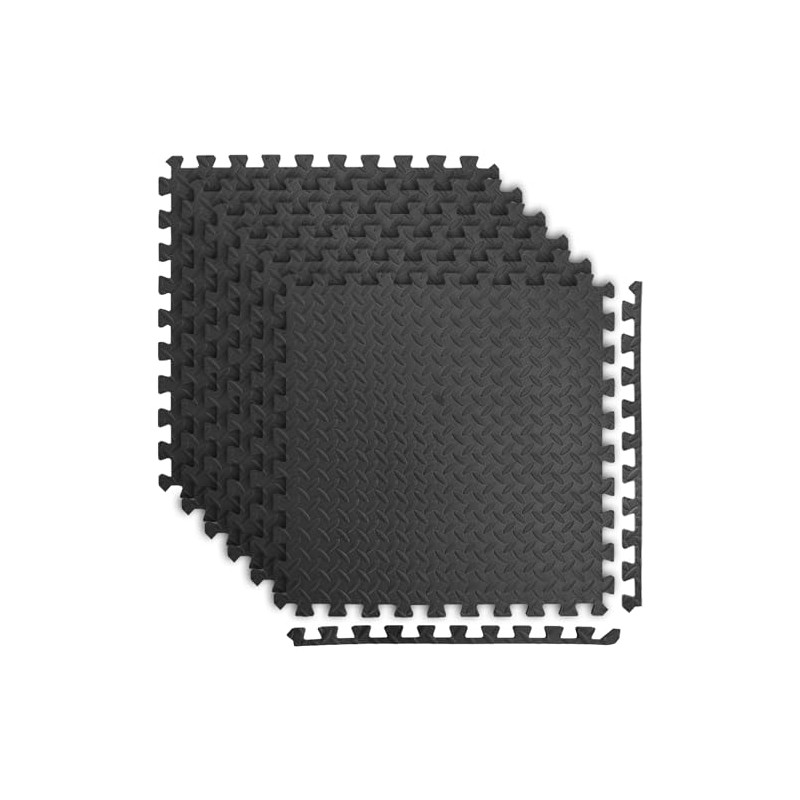 Art3d Eva Puzzle Exercise Mats, 24"x24" x 1/2” Thick Foam