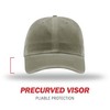 Richardson Unisex 324 Pigment-Dyed Adjustable Backstrap Baseball Cap, Solid Light