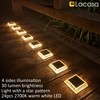 Lacasa Solar Deck Lights, 8 Pack 30LM LED Dock Lights