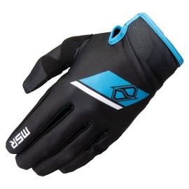 MSR Axxis Range MTB Mountain Bike Dirt Bike Motocross MX BMX Outdoor Sports ATV UTV Powersports Riding Gloves for Men and Women X-Large Blue