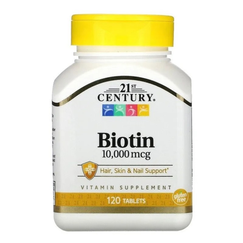 Biotina 000 Mcg 120 Tabletas Importadas Siglo Xxi Sabor Natrol