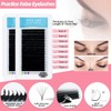DNSGOOR Lash Extension Kit Professional Eyelash Extensions Supplies Training for