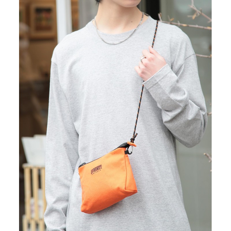 Universal Overalls UVO-186 Sacoche Shoulder Bag, Canvas, Unisex, Mini Shoulder