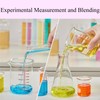 High Borosilicate Glass Measuring Cup Set-V-Shaped Spout，Includes 250ml(8OZ), 500ml(16OZ), and