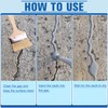 Concrete Caulking Adhesive,New Self-Leveling Sealant, Heavy-Duty Crack Filler for Driveway,High