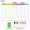 A3 Magnetic Dry Erase Calendar for Weekly & Monthly Planning