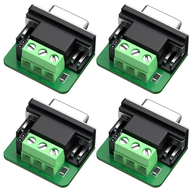 CAN DB9 120ohm Selectable Termianl, CAN DB9 Female to 3