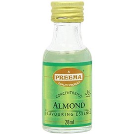 Preema Almond Flavouring Essence - 4x28ml ( 4 Pack)