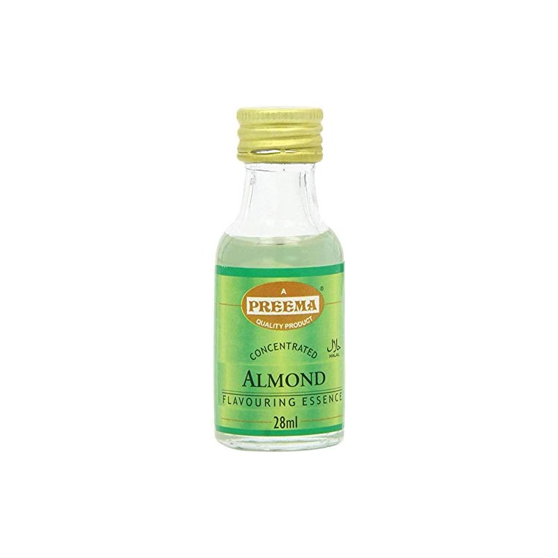 Preema Almond Flavouring Essence - 4x28ml ( 4 Pack)