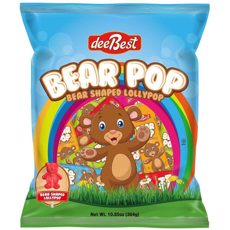 Bear Pop - Teddy Bear Shaped Lollipops Sucker | 32