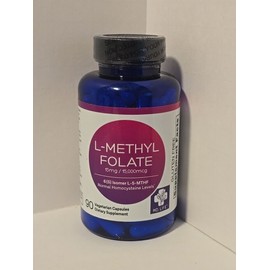 MD.Life 5-MTHF L-Methylfolate 15MG Active Folate 90 Capsules SEALED 09/2025