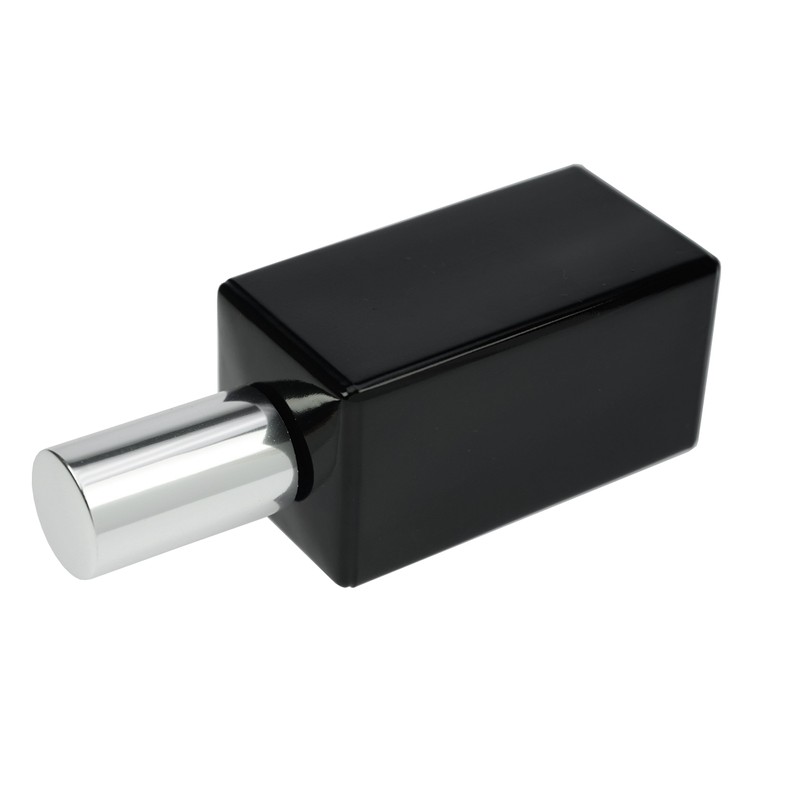 Fantasia Tischzerstäuber, Glas, schwarz-glänzend, für 100 ml, Breite 4 cm,