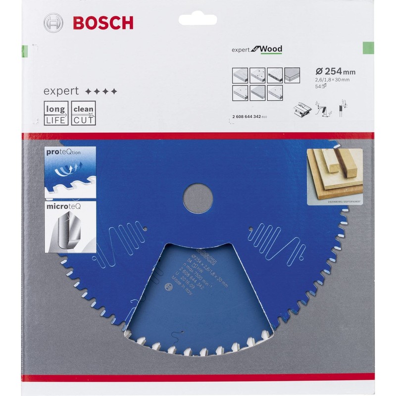 Bosch Professional 1x Expert for Wood Circular Saw Blade (Wood,