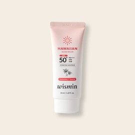 Wismin Cotton Fruit Water Hawaiian Sun Cream SPF50+ PA++++ Sunscreen Triple Functional Cosmetics Waterproof Mild Sun Cream / 위스민 코튼열매수 하와이안 썬크림 SPF50+ PA++++ 자외선차단제 3중 기능성화장품 워터프루프 순한 선크림