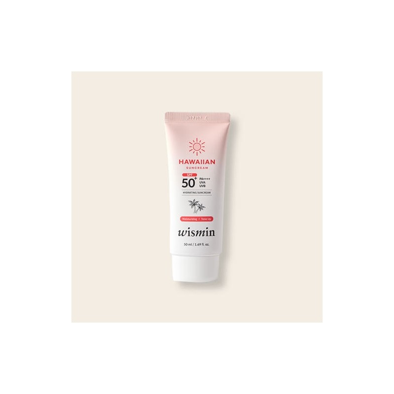 Wismin Cotton Fruit Water Hawaiian Sun Cream SPF50+ PA++++ Sunscreen
