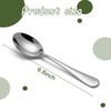 12 Pcs Heavy Duty Teaspoons 18/10 Stainless Steel, 6.8 Inch
