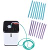 16Pcs Oxygen Tube Support Crimp Straightener for Portable Concentrator Tank