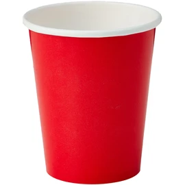 Unique Party 31456 Solid 9oz Paper Cups | Classy Ruby Red Color Theme | 14ct