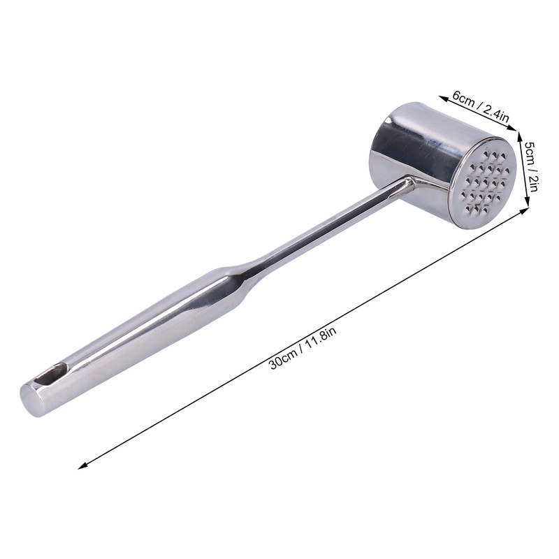 Stainless Steel Loose Meat Hammer Household Meat Tenderizer Kitchen Restaurant